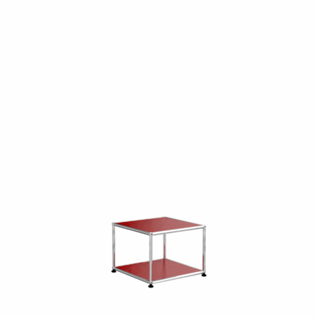 Image Table d’appoint M22 USM Haller - Couleur : coloris-e-com-23-rouge-rubis