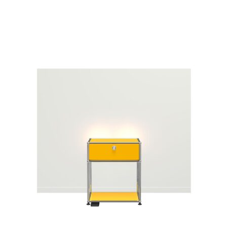 Image Table de chevet USM Haller E - Couleur : coloris-e-com-25-jaune