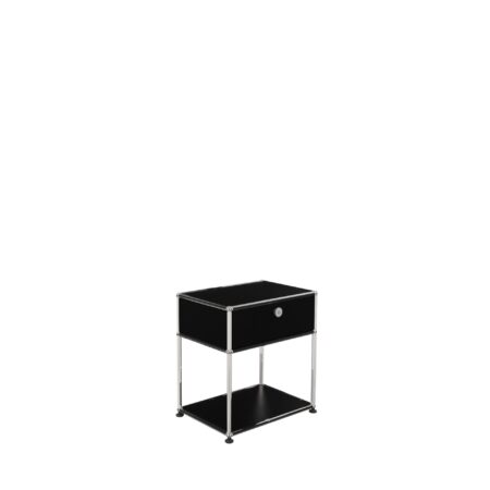 Image Table de chevet M54 USM Haller - Couleur : coloris-e-com-30-noir-graphite