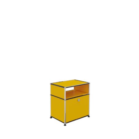 Image Table de chevet M55 USM Haller - Couleur : coloris-e-com-25-jaune