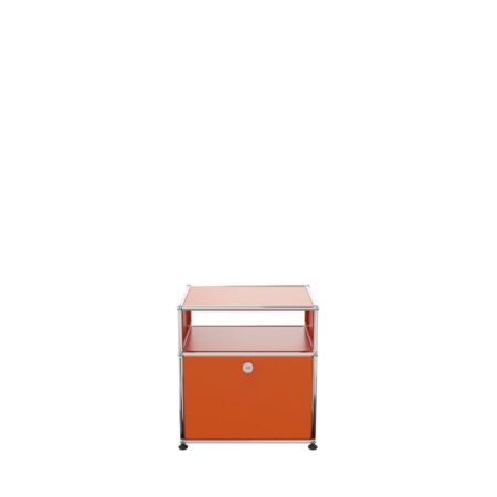 Image Table de chevet M55 USM Haller - Couleur : coloris-e-com-26-orange-pur